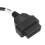 Good Conductivity OBD2 Diagnostic Cable 3Pin Motorcycle Accessory Replacement 8