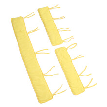 Protection de garde-corps pour bébé ajustable, doux, en polyester, 67x18cm
