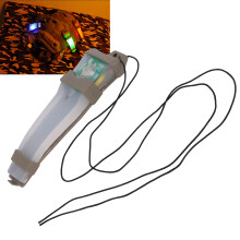 Molle Helmet Mounted Strobe Light - Green Signal & Safety Lamp