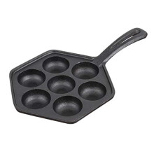 Cast Iron Aebleskiver Pan Nonstick Stuffed Pancake Maker for Danish Pancake Balls Baking