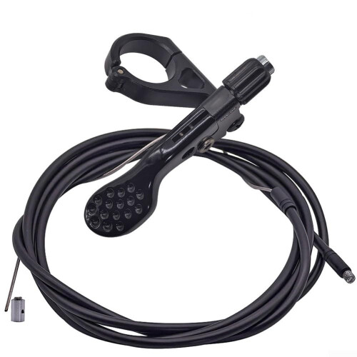 Control Lever for Dropper Seat Posts, Black, Ergonomic, Easy Positioning, Compatible With Dropper Posts