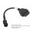 Good Conductivity OBD2 Diagnostic Cable 3Pin Motorcycle Accessory Replacement 6