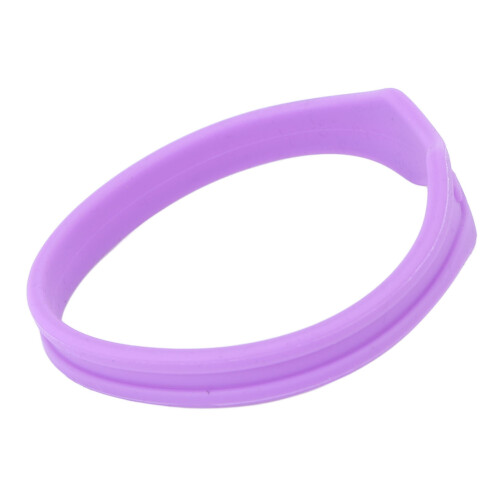 Cinghia di supporto per rotula in silicone per basket e corsa - Viola 2