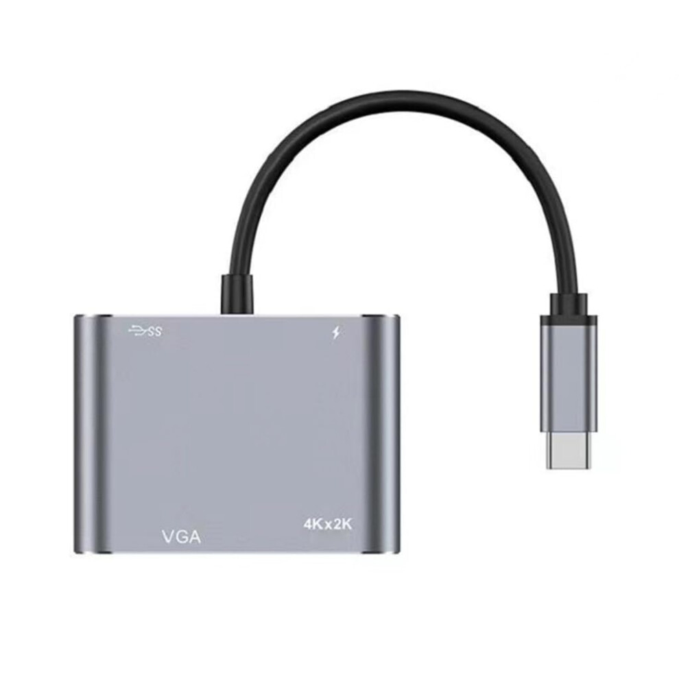 Usb C Hub With 87W Fast Charging Hdmi 1080P Usb 3.0 Aluminum Adapter For Laptop Tablet Smartphone 9199774422451