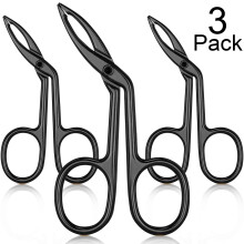 Facial Hair Remover Eyebrow Tweezers, Stainless Steel Easy Handling with Scissor Handle, Rustproof Slanted Tip for Salon-Quality Grooming, Compact De