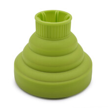 Accessoires voor het föhnen van krullend haar, universele siliconen föhndiffuser met opvouwbaar ontwerp voor gelijkmatige warmteverdeling voor alle