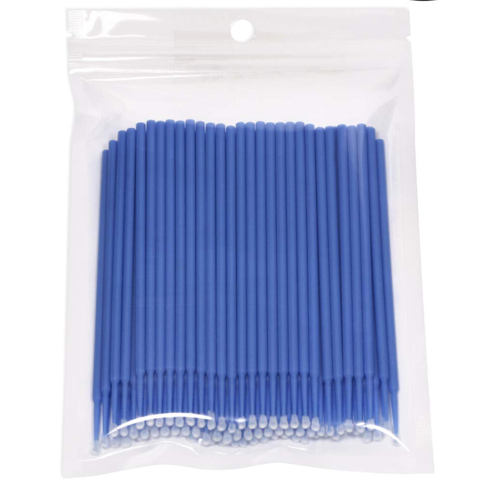 Non Drip And Lint Free Disposable Micro Applicator Brush, Micro Swabs For Eyelash Extension For Halloween Parties For Nightclubs For Daily Use