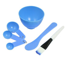 Facial Skin Care, Quick Drying Reusable Tools Silicone Face Mask Brush, Easy to Clean Soft Brushes Head Mask Mixing Bowl Set for Natural and Healthy