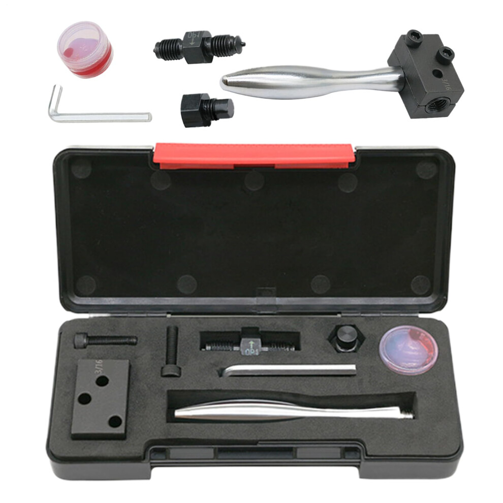Brake Pipe Flaring Tool Kit, Multisize Automotive Brake Line Flaring For Cars, Motorcycles, Rvs 9187378721063