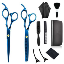 Paraurti anticollisione, non affatica le mani, kit professionale per il taglio dei capelli Razor Edge Series, acciaio inossidabile giapponese di alta