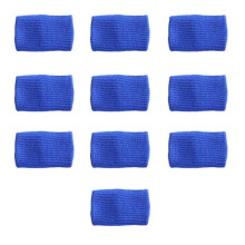 Protezioni elastiche per le dita, manicotti elastici per alleviare la pressione sul dito a scatto, supporto traspirante per basket, tennis e golf (20