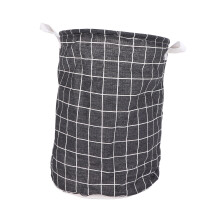 Laundry Hamper With Handles Waterproof Coating Foldable Storage Bin Soft Touch Fabric Collapsible Organizer Standup Laundry Basket For Baby Nursery