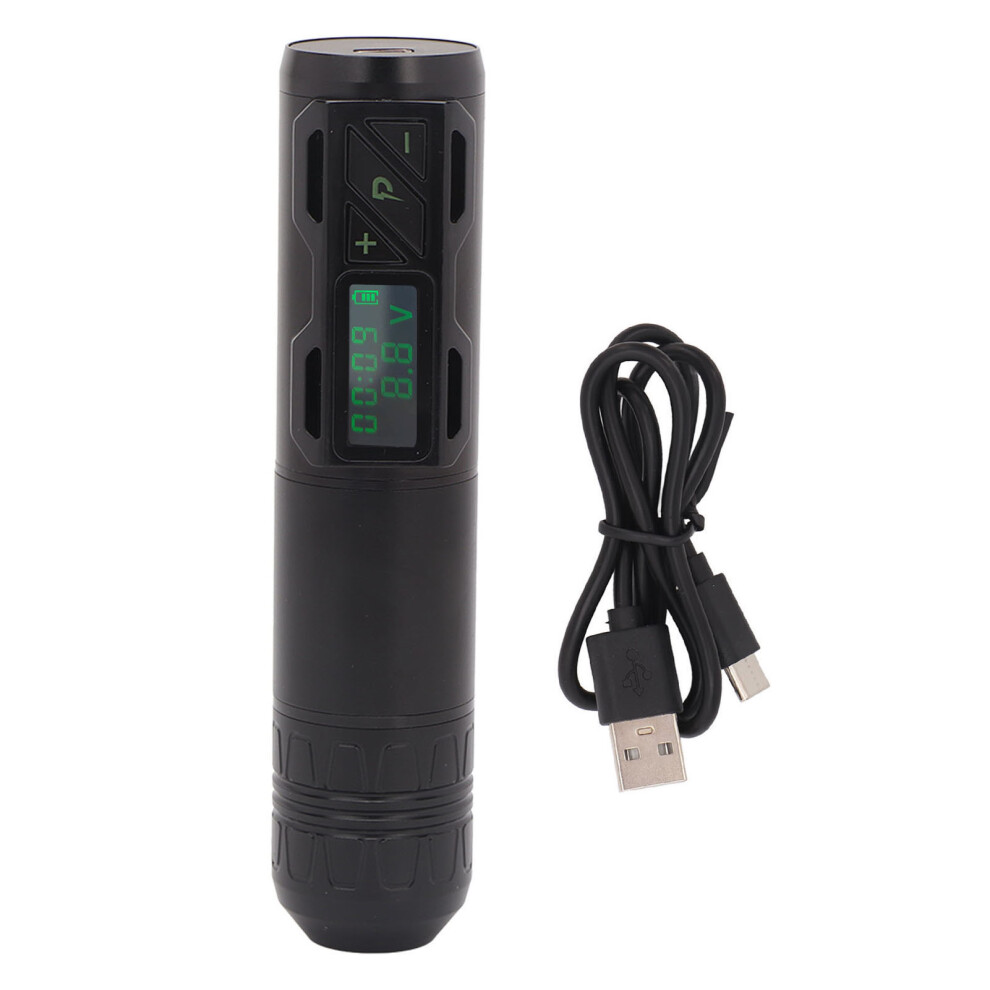 Quiet Operation Wireless Tattoo Machine, Universal Compatibility For All Needle Types, Professional Precision Ensured By Precise Voltage Adjustment A