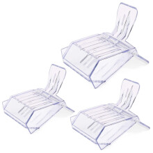 Bee Catcher Interception Cage For Queen Bees Plastic Catcher Cage Clips Transparent Pack Of 3
