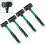 NonElastic Rubber Hammer HalfHole Flat Black Installation Tool For Floor Tile 2LB 5