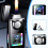 2025 Neues Upgrade Creative Dual Flame Windproof Lighter MultiMode Ignition DoubleFlame Gas Lighter BlackB 2