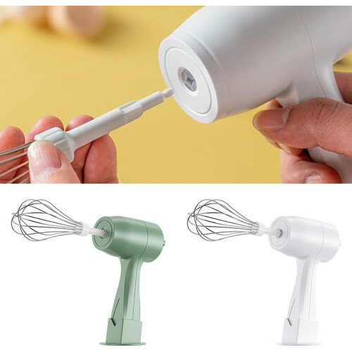 Electric Mixer Wireless Design Standup Base White For Various Baking Tasks 2
