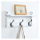 Rustic Wall Mounted Coat Rack with Shelf and Hooks for Entryway Storage and Home Organization 1