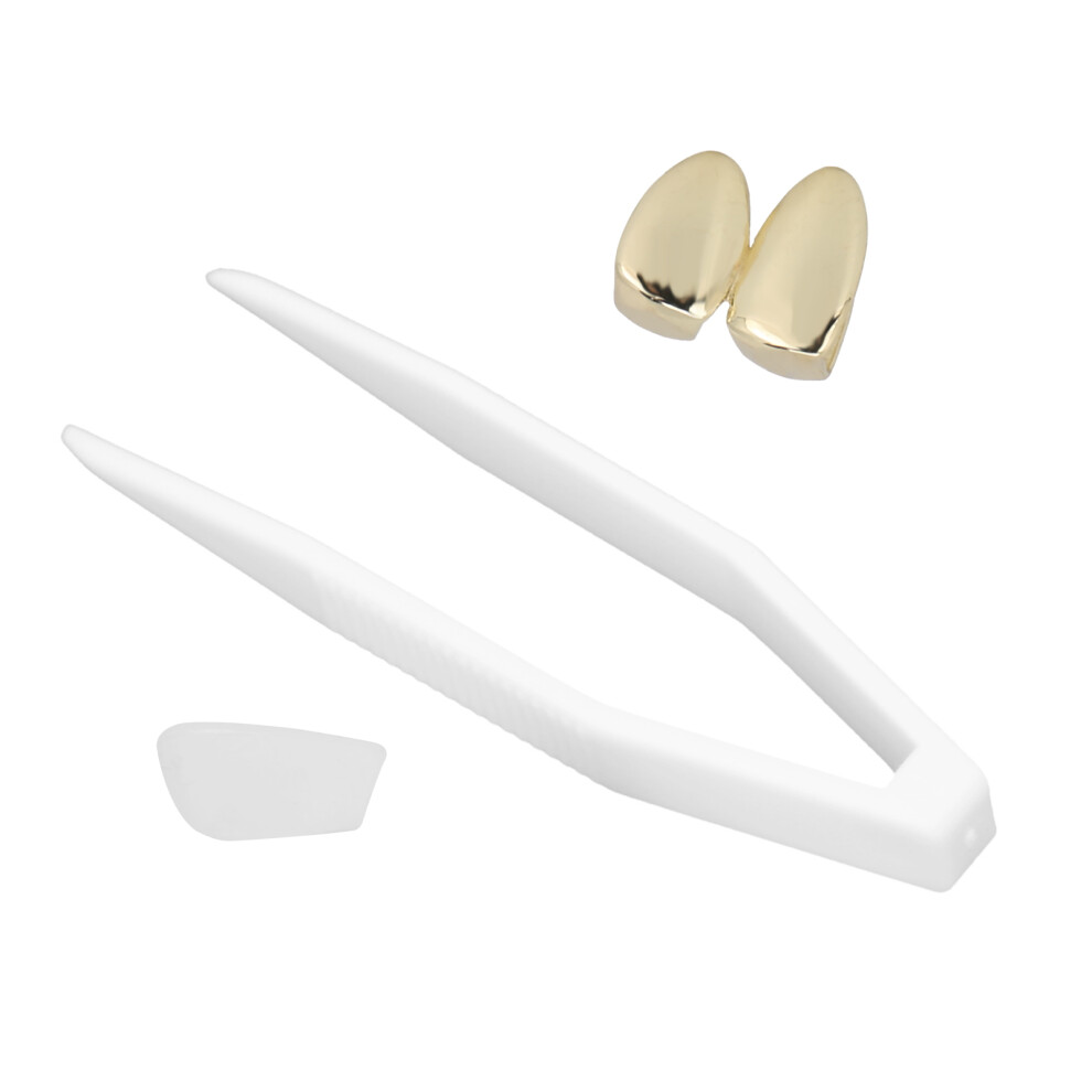 Stylish Gold Plated Teeth Brace Jewelry for Halloween Festivities