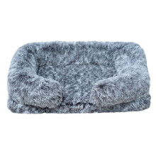 Pet Bed with Detachable Cushion Rectangular Soft and-15 L Size