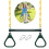 Heavy Duty 47'' Trapeze Swing Set with Adjustable Chains 220.5 lb Max 1
