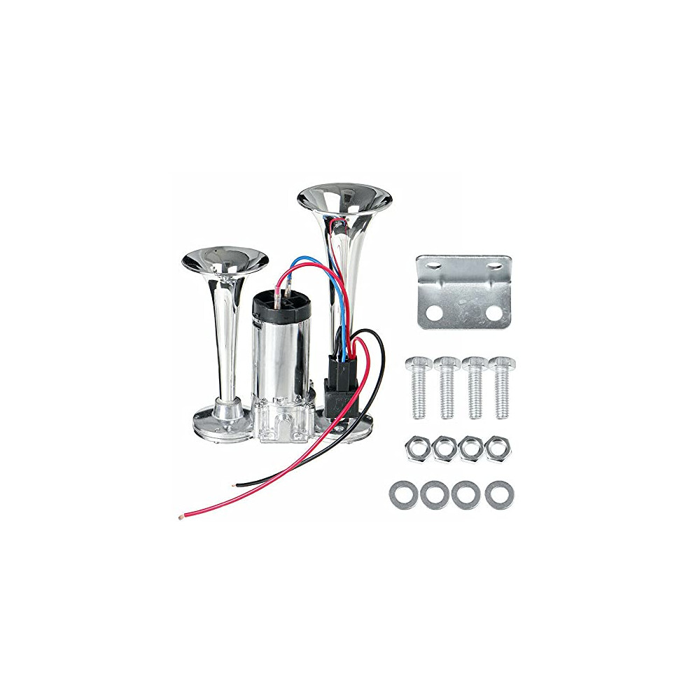 Dual Air Horn 12V 600Db Electric Trumpet Kit For Trucks And Buses 2Trumpet System 12 Volt Vehicle Horn 9094768680414