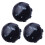 3X 5V-25V  Voltmeter LED Digital Display Panel Mounted Round Waterproof Car Motorcycle Car 1