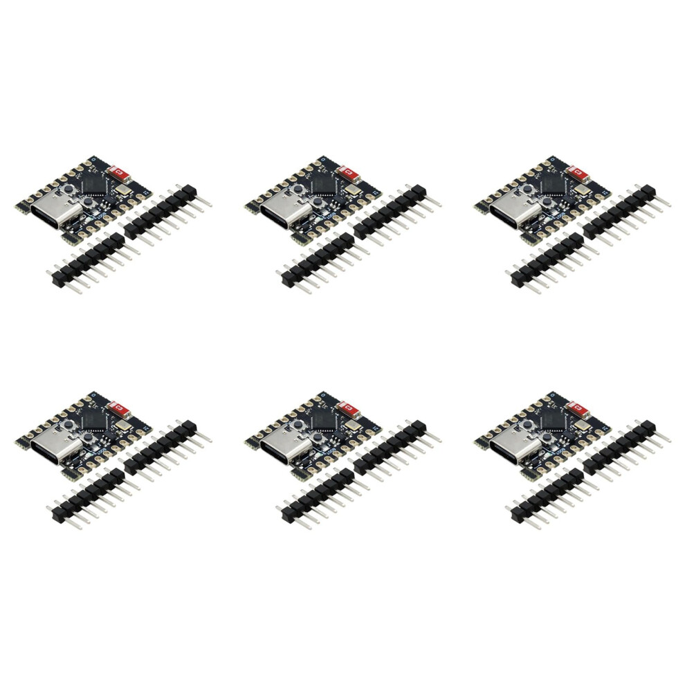 6X Esp32c3 Development Board With Wifi Bluetooth Connectivity, Compact Iot Microcontroller Set 9187378722251