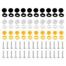 Screw Hole Covers Waterproof Dust Protection Decorative Screw Caps for Furniture Wardrobe Cabinets