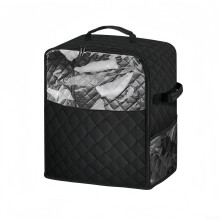 Stand Mixer Dust Cover with Slider Base, WaterResistant Polyester, MultiPocket Storage 37x24x43cm