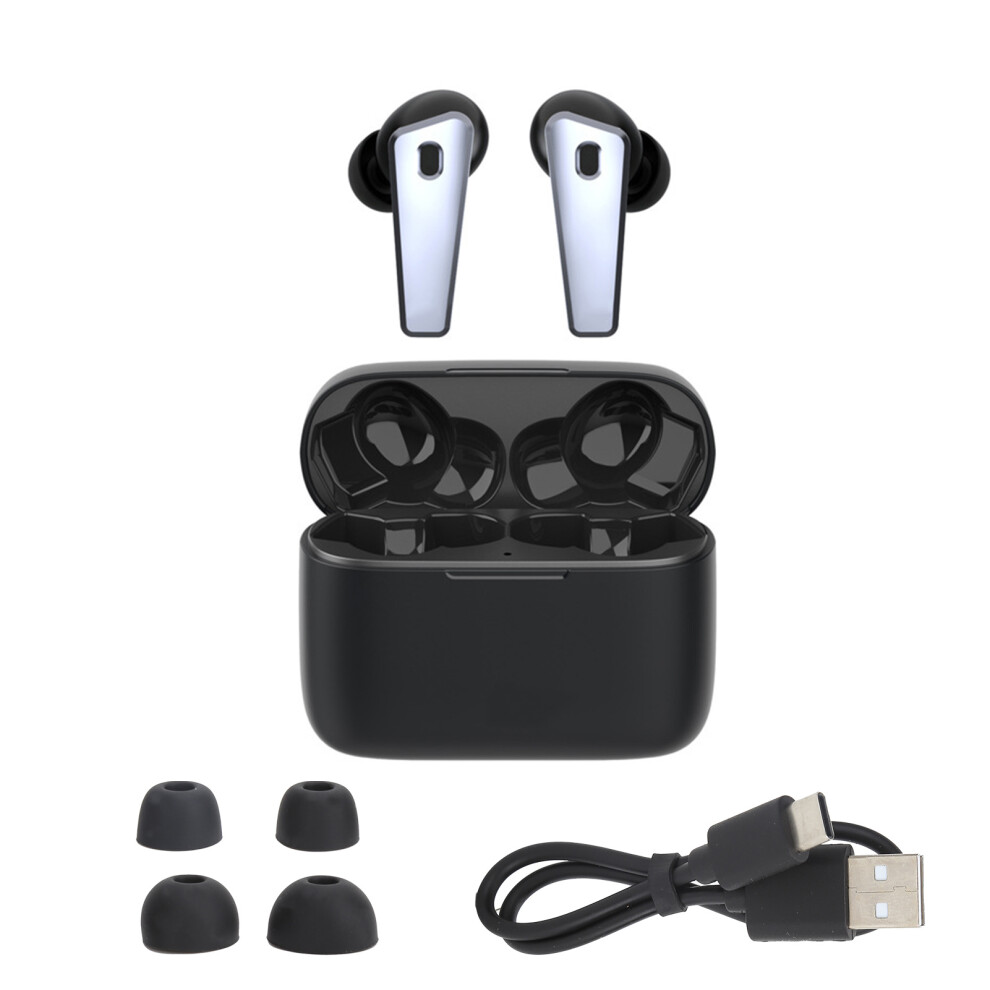 Bluetooth Ear Buds Wireless Headphones With Hd Stereo Sound Microphone Voice Noise Reduction Active Noise Cancellation Bluetooth 5.3 Low Latency Smart 9176269368159