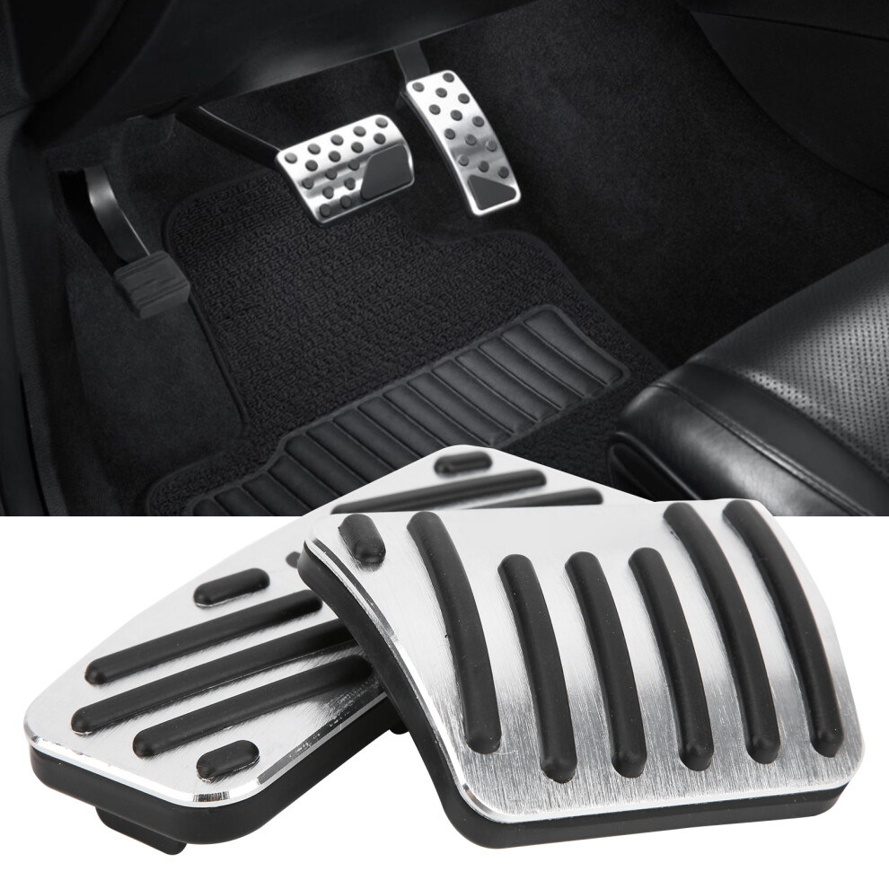 2Pcs Accelerator Brake Pedals Foot Rest For Jeep Cherokee Kl 2014Â2019 8071378128001
