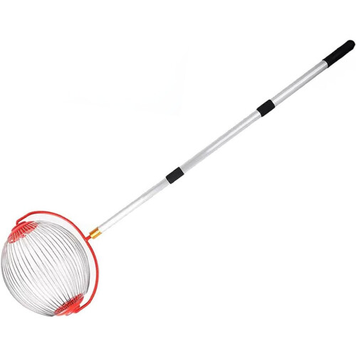 Nut Picker Upper with Ergonomic Soft Grip for Walnuts Pecans Chestnuts Acorns, Durable Alloy Frame 2