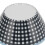 Dark Blue Grid Melamine Tableware Set| Fruit Salad Plate, Bowl & Cup 8