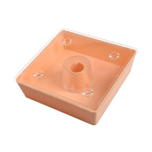 Square Plastic Bee Feeder for Beehives Easy Clean Outdoor Beekeeping Water Station Bowl