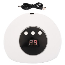 Lampe UV LED double source lumineuse pour manucure professionnelle, séchage rapide avec capteur infrarouge intelligent pour salon et domicile.