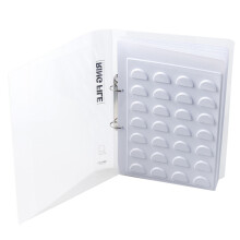 Eyelash Storage Organizer Book False Eyelash Display Box Easy To Carry And Store Elegant Design For Makeup Enthusiasts Holds Multiple Lash Types Wi