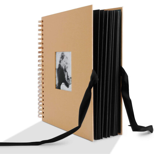 Echoes Of Time: Άλμπουμ Scrapbooking με φωτογραφία εξωφύλλου για το άνοιγμα, για 1