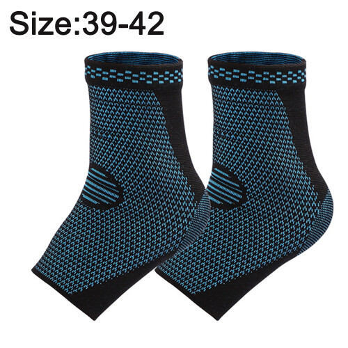 Compression Sleeve Ankle Support, Customizable Compression for Sprained Ankles, Copper-Infused Fabric, Breathable & Lightweight, Automatic Edge Closi 2