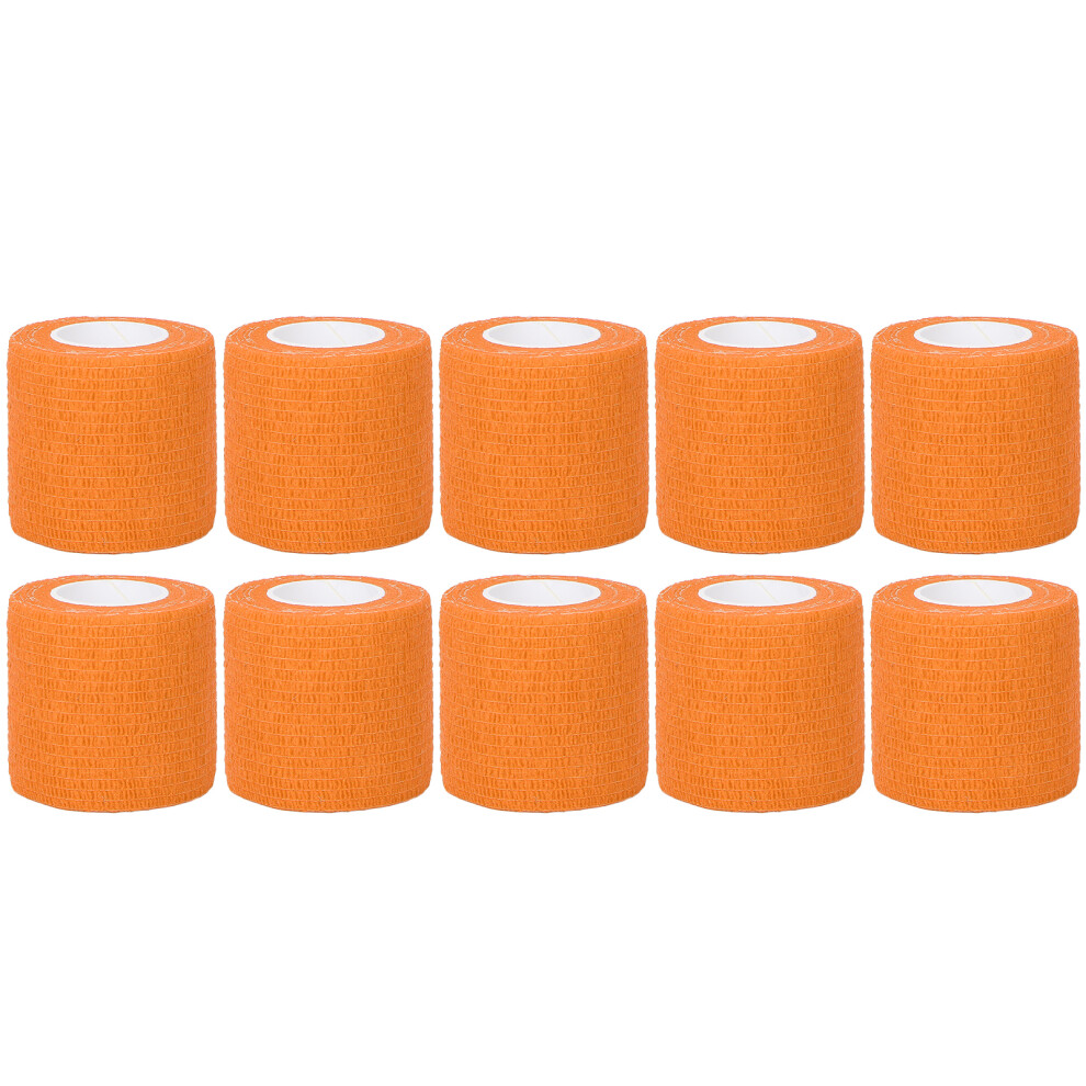 Self Adhesive Cohesive Bandage Wrap Breathable Fabric Elastic Tape for Wrist Ankle Joint Support, 2Inch Width Easy Tear Shockproof Anti Slip Medical