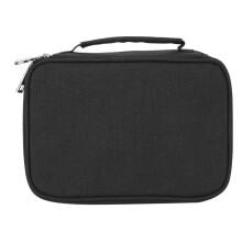 Techtas voor elektronische accessoires, waterdichte reiskoffer met organizer, 3 tussenlagen, soepele ritssluiting, hoogwaardige opbergtas