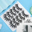 Ψεύτικες βλεφαρίδες Fluffy Wispies με ψεύτικες βλεφαρίδες Mink, Wispy Natural Look, 8D Volume, μαλακές 4