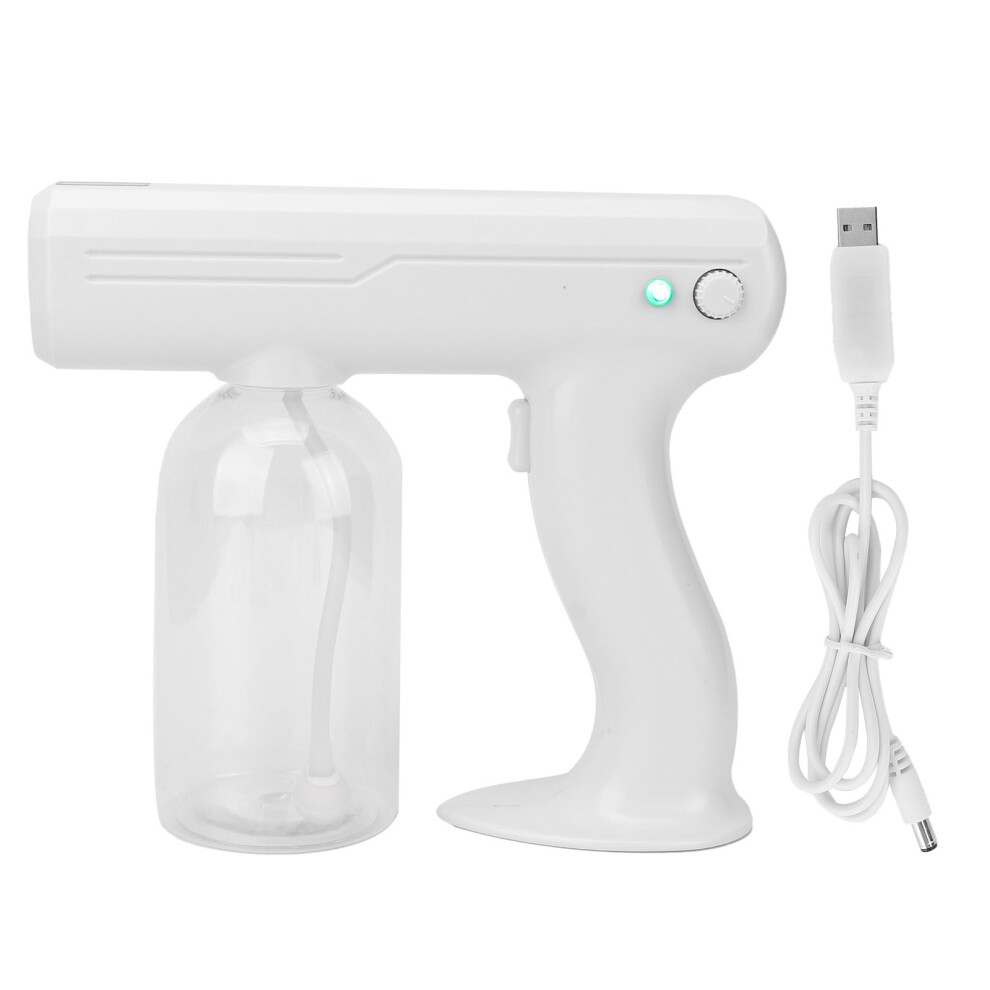 Fine Mist Handheld Atomizer Nanometer Sprayer Machine With Rechargeable Fogger Machine Portable Large Capacity Electrostatic Spray For Home And Salon