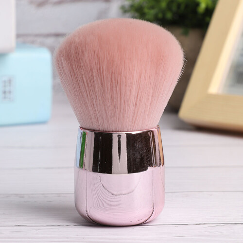 Μπλέντερ Προσώπου Kabuki, Πινέλο Foundation Mineral Powder με Συνθετικές Ίνες, Πολυχρηστικό 2