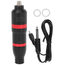 Máquina de tatuagem tipo caneta com design ergonômico, motor sem núcleo, silenciosa, leve, em liga de alumínio, motor potente, ampla aplicação