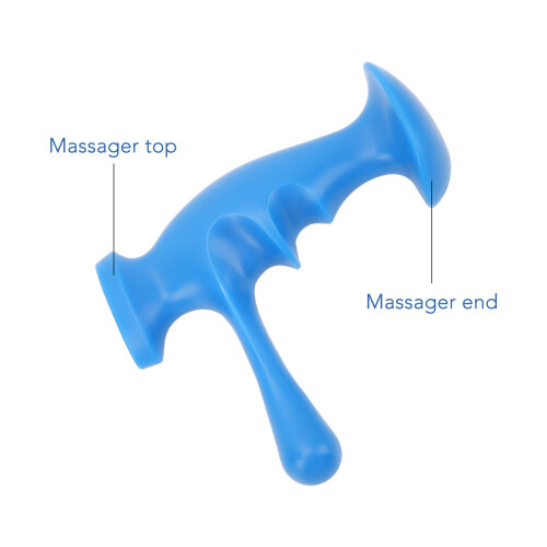 Tiefe Gewebemassagegerät, ergonomischer Akupressur-Trigger-Punkt-Massagegerät 2