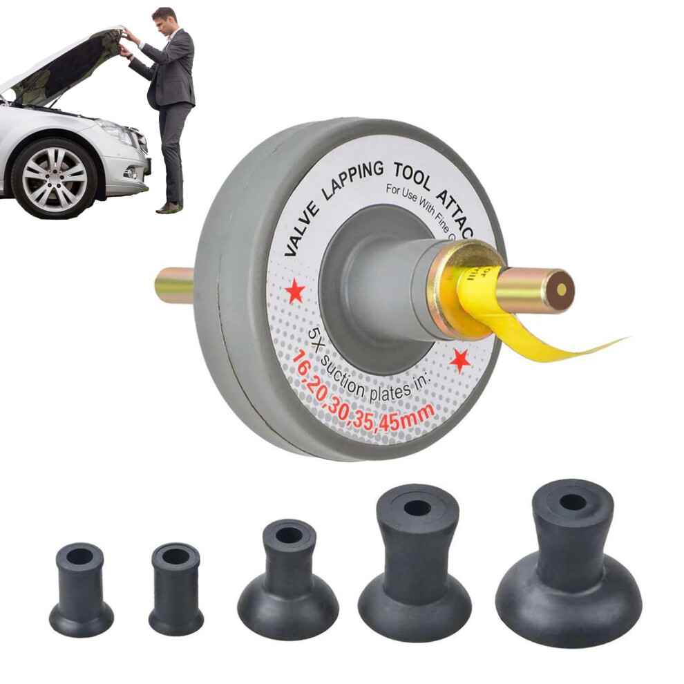 Valve Lapping Tool Kit With Suction Plates And Grinding Compound For Automotive Engine 9187378723128