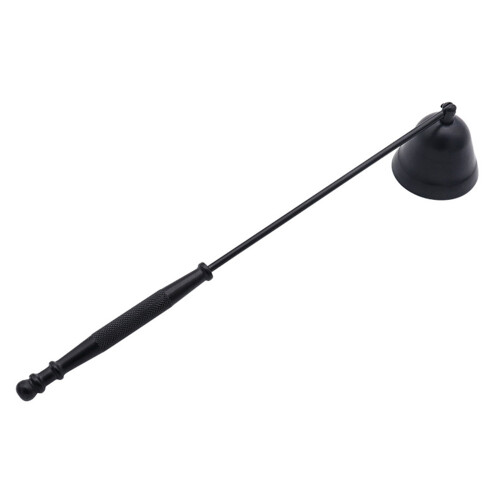 Kerzendochtschneider, Kerzenlöscher,-Schwarze Kerzenkappe