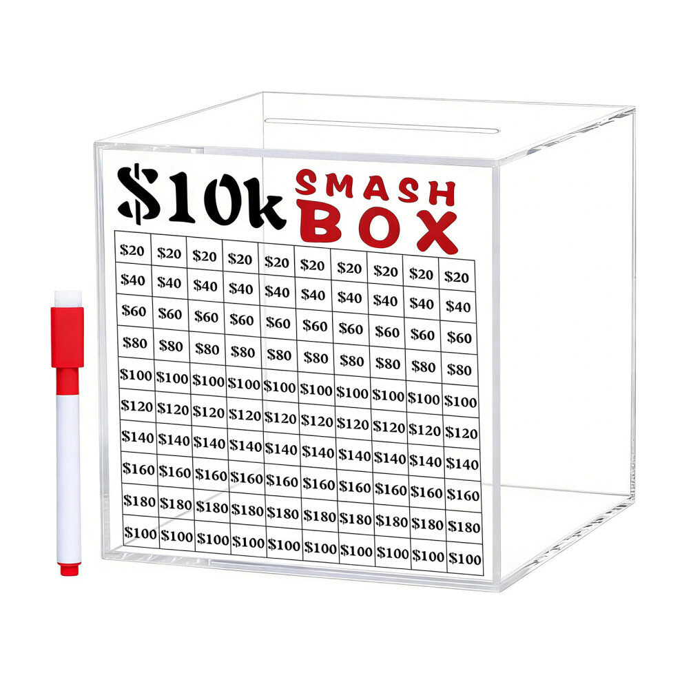 10K Smash Box For Money Piggy Banks For Adults Easy And Fun Way 7704000904551
