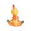 Desk Decoration Handmade Meditating Rooster Statue For Home 1